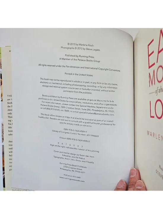 Eat More of What You Love Cottagecore 2012 easy recipes Marlene Koch hardcover - Picture 7 of 16